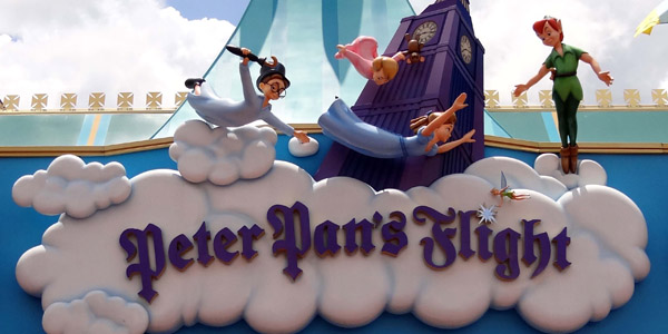 Peter Pan’s Flight e Tomorrowland Speedway fecham para reforma em 2019
