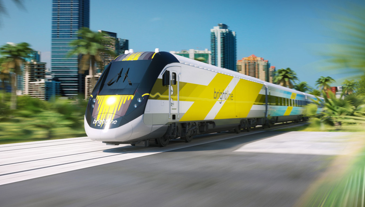 Trem de alta velocidade vai conectar Miami a Orlando