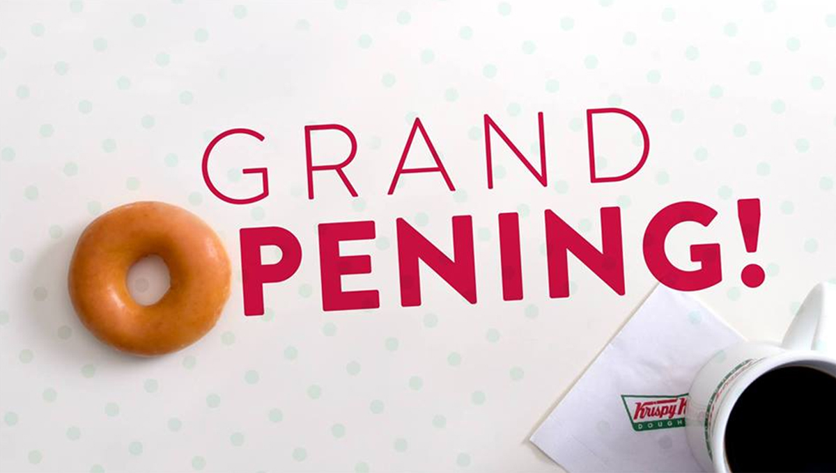 Grande inauguração da “Krispy Kreme Kissimmee” em Orlando!