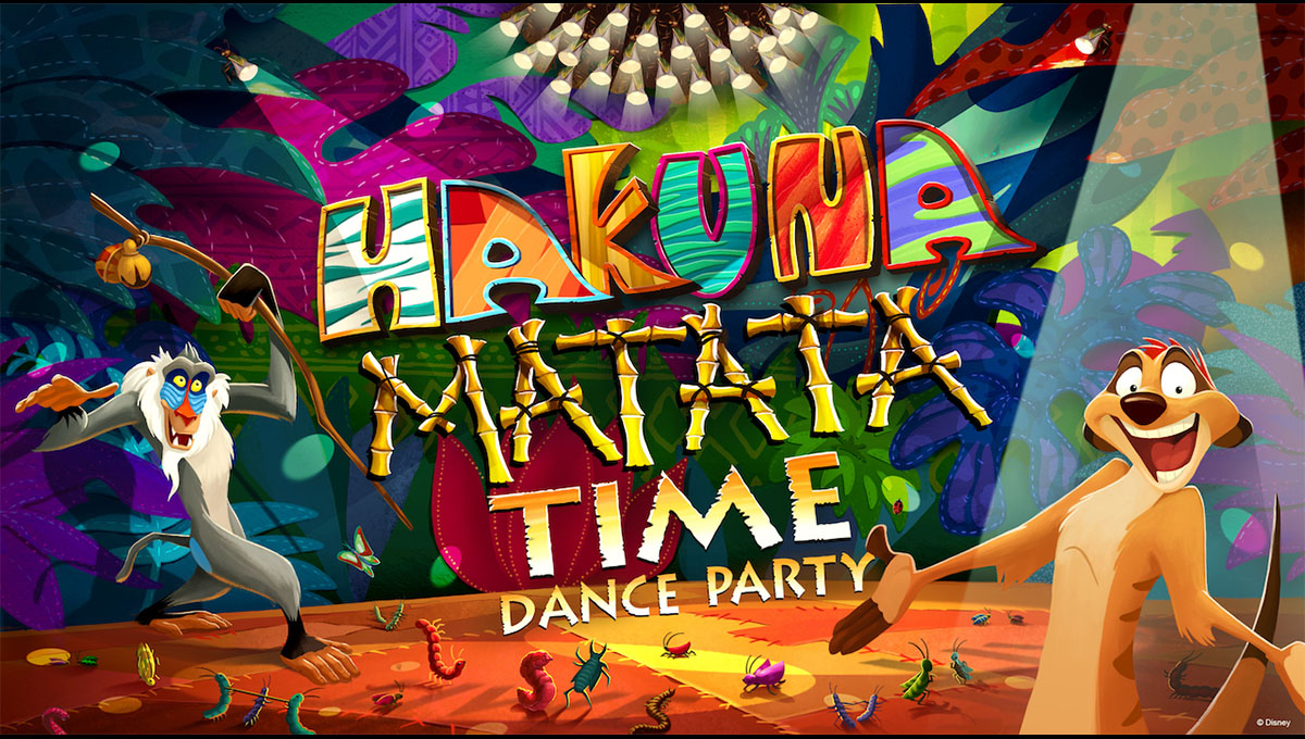 “Hakuna Matata Time Dance Party” vai celebrar 25º aniversário de “O Rei Leão”