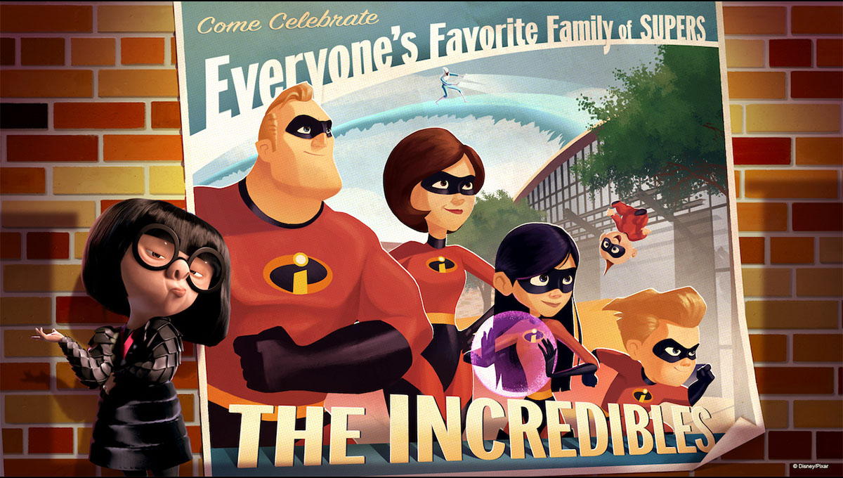 “The Incredibles” chega ao Hollywood Studios em 2019