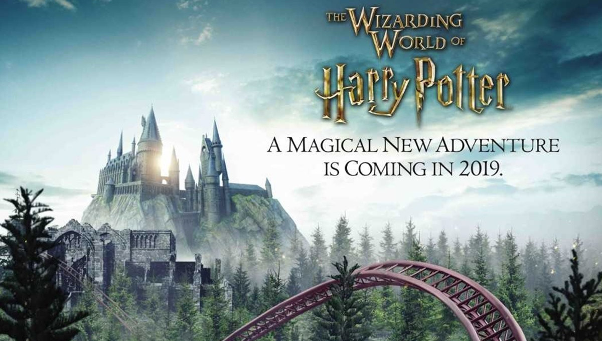 Universal divulga poster da nova montanha-russa de Harry Potter