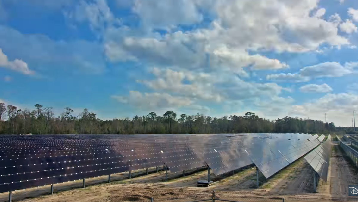 Walt Disney World inaugurou nova usina de energia solar