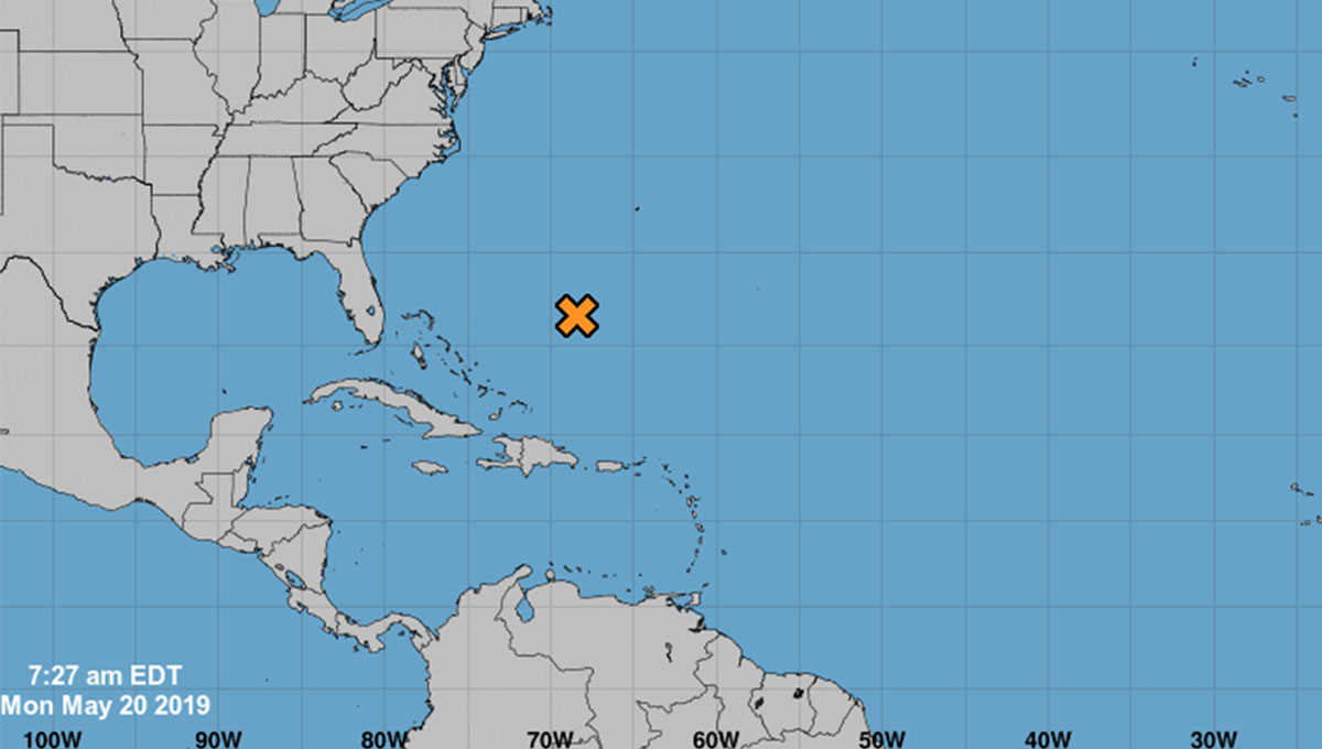 Temporada de furacões pode se formar no leste da Flórida a parti do dia 20 de maio