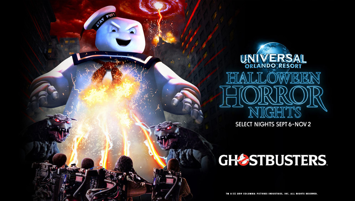 A casa do Ghostbusters é anunciado no Halloween Horror Nights