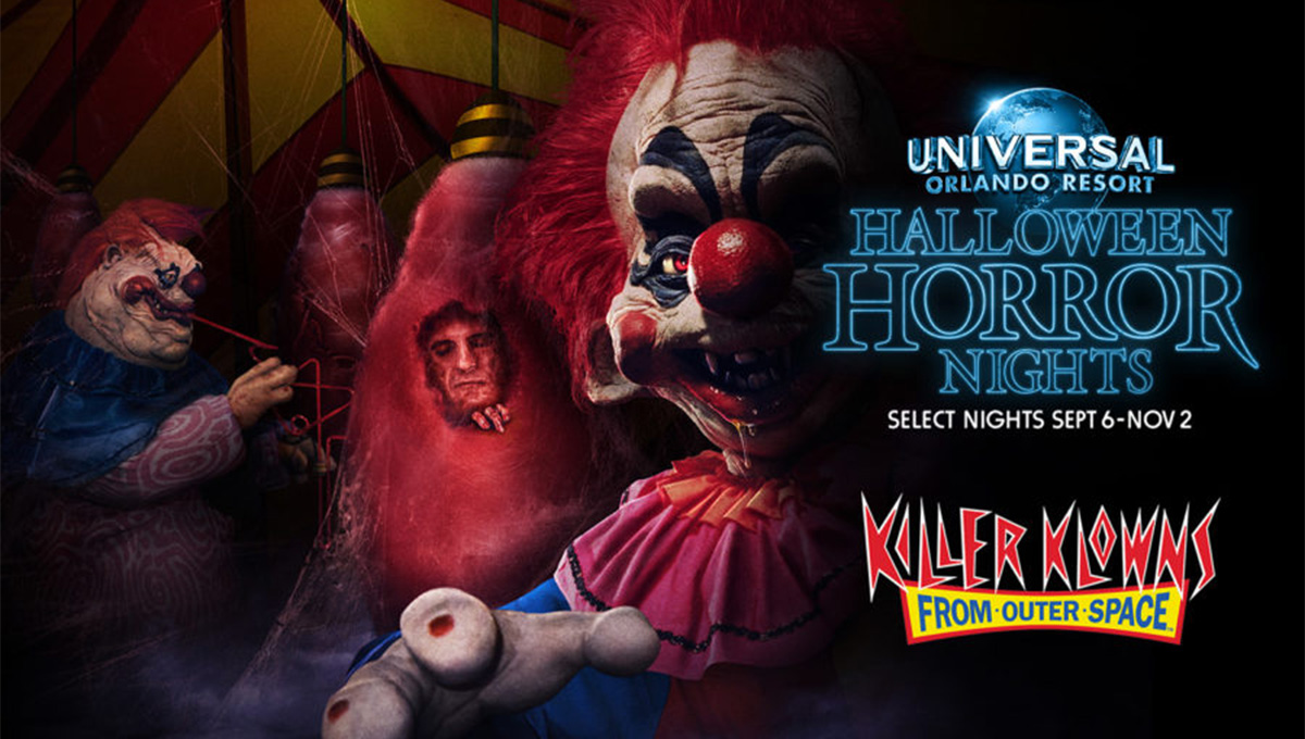 “Killer Klowns From Outer Space” é anunciada no Halloween Horror Nights