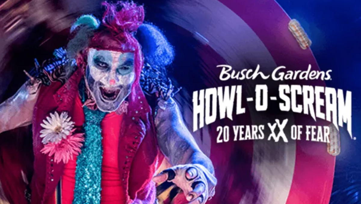 “HOWL-O-SCREAM®” 2019, “20 anos de medo” no Halloween Busch Gardens
