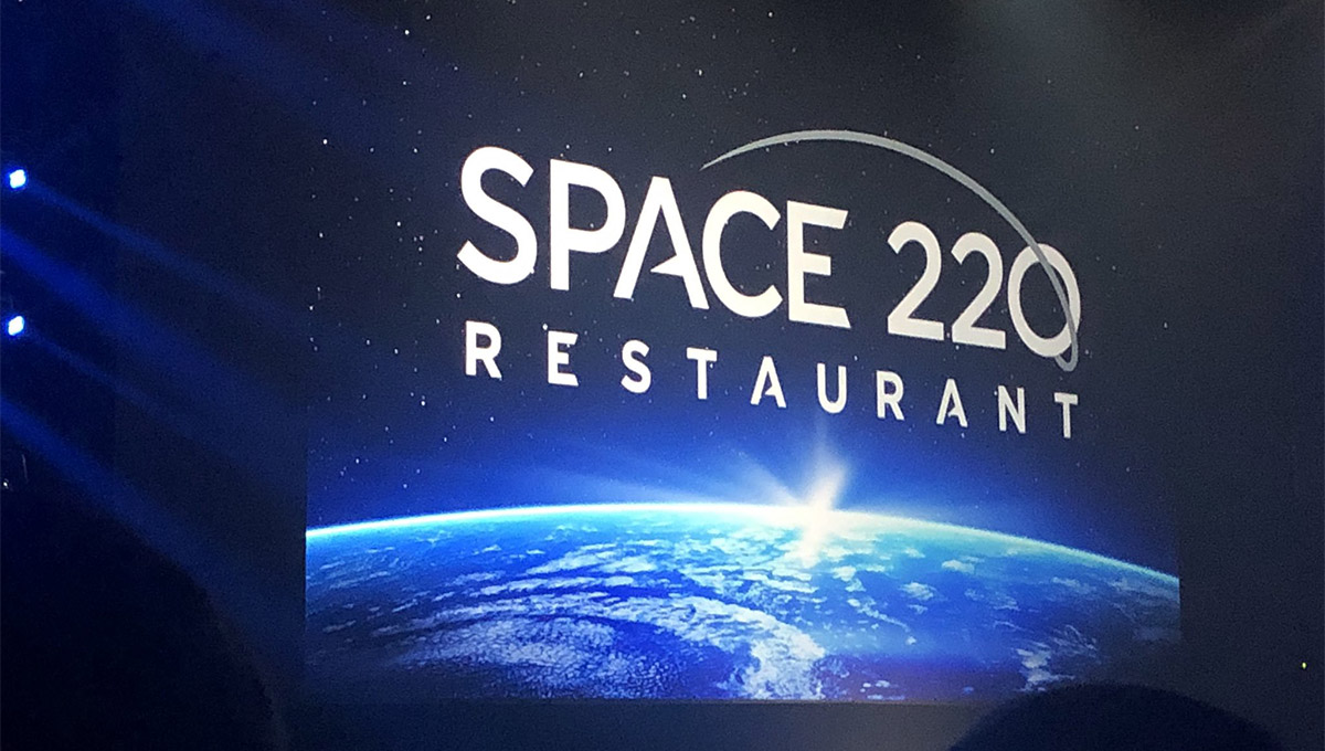Restaurante “Space 220” toma forma em construção avançada no EPCOT