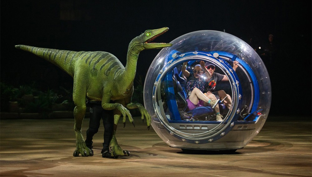O show de ação ao vivo “Jurassic World” traz o caos a Orlando em janeiro