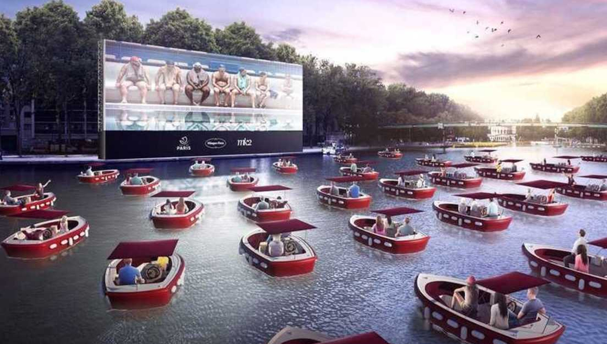 Um cinema será inaugurado em Orlando e você vai assistir em seu próprio barco